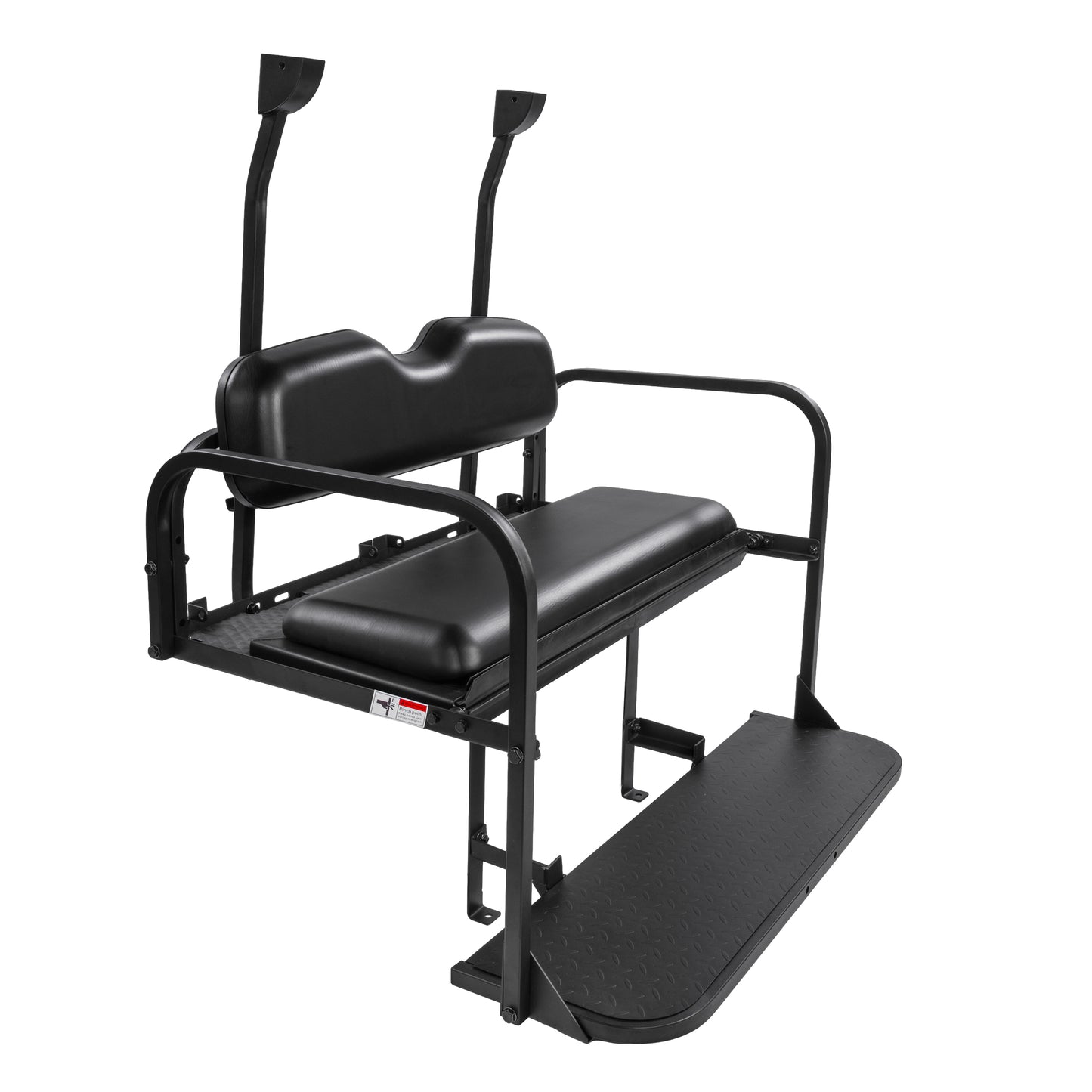 Club Car TEMPO/PRECEDNENT Black Rear Seat