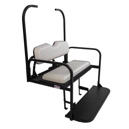 EZGO TXT White Rear Seat