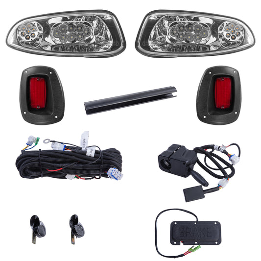 EZ-GO RXV PRE2015 LED Hi-Low Beam Deluxe Light Kit 12-48 volt