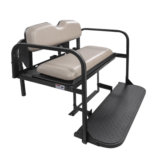 EZGO RXV STONE BEIGE Rear Seat