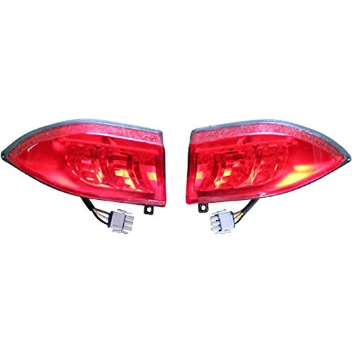 LUXCART™ Club Car Precedent Golf Cart Full LED Headlight Kit with Tail Lights(2004-2008.5)